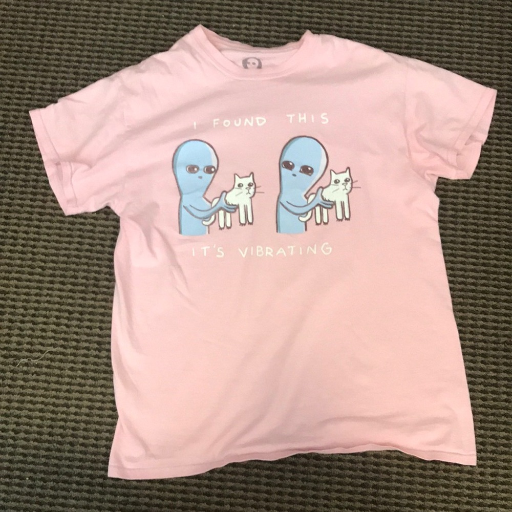 Well worn Strang Planet t-shirt medium